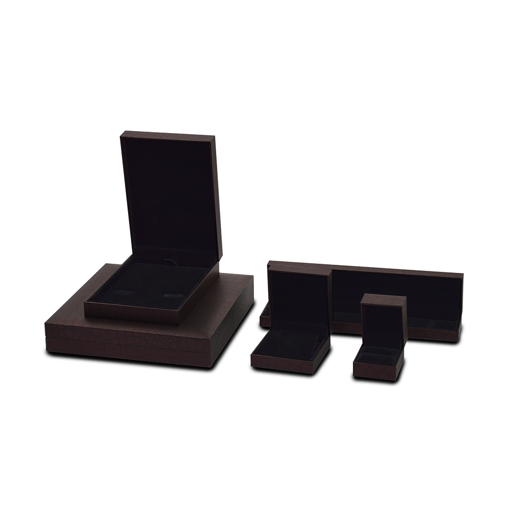 2024 Free Samples Pendant Leather Display Box Wedding Ring Storage Box Jewelry Set Boxes