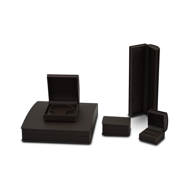 Black Elegant Jewelry Set Boxes High Quality Packaging Boxes from China Reliable Supplier 