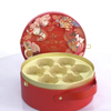 Elegant Cylider Packaging Box Tube Display Box with Laser flowers, Gold Stamping Texts