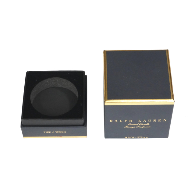 Wholesale Bespoke Candle Box Perfume Box Essential Oil Box with Foil stamping Logo