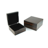 2024 New Arrival Hand made Wooden Boxes Black Glossy Wood Storage with Custom Logo